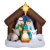  Holy Family Nativity Scene Christmas Inflatable